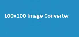 100x100 Image Converter