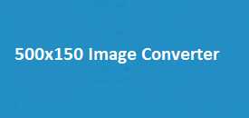 500x150 Image Converter