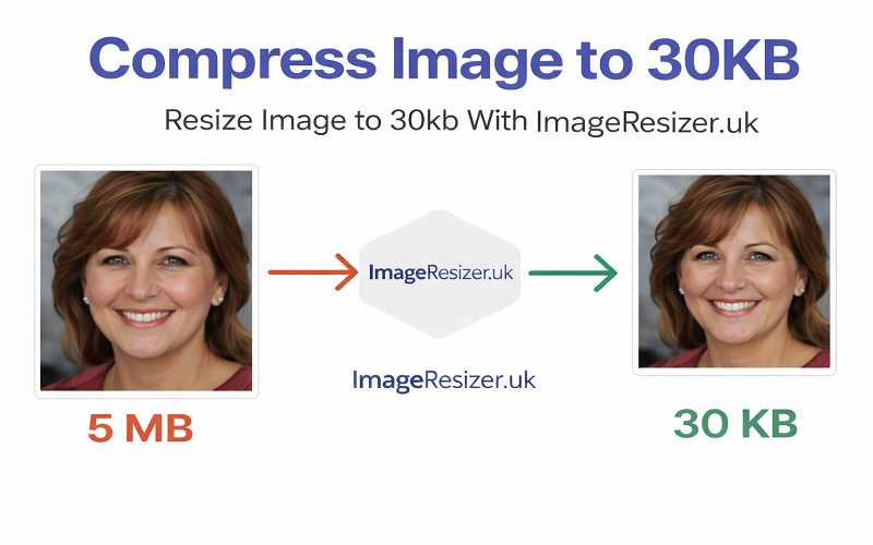 Image Compressor to 30KB Online
