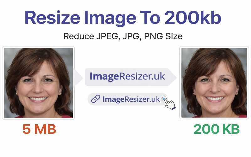 Resize Image to 200 KB
